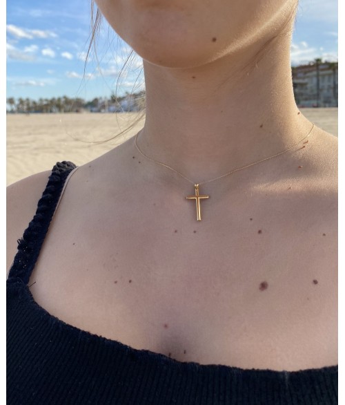 Cruz de Oro 18k Sencilla
