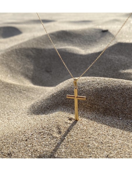 Cruz de Oro 18k Sencilla