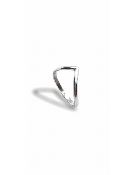 Anillo en Punta de Plata 1ª Ley