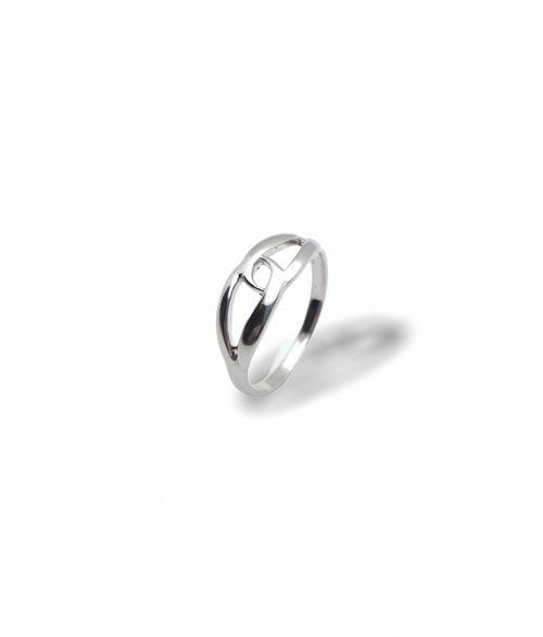 Anillo Lazo en Plata 1ª Ley