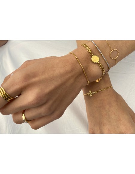 Pulsera SuperMami en Oro 18k