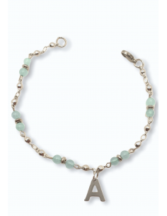 Pulsera Piedra Aguamarina...