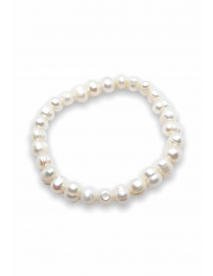 Pulsera de Perlas Naturales...