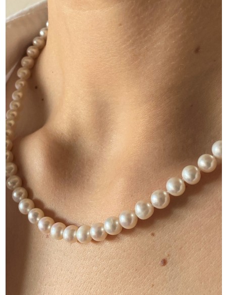 Collar de Perlas Naturales