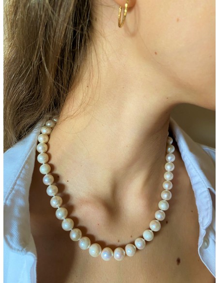 Collar de Perlas Naturales