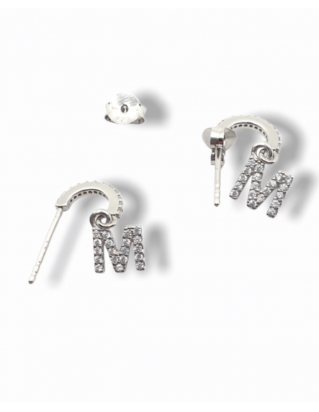 PENDIENTES INICIAL PERSONALIZADA ARO