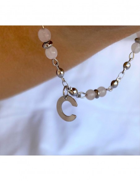 Pulsera Piedra Ágata Personalizada