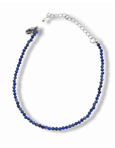 Pulsera piedra Lapislázuli personalizada