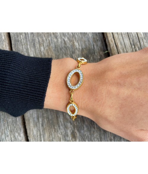 Pulsera Oval de Acero