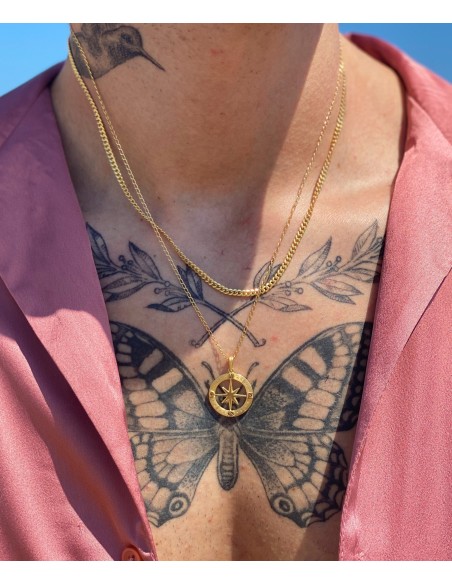 Colgante Rosa de los Vientos