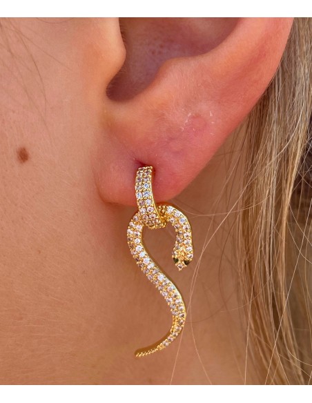 Pendientes Serpiente
