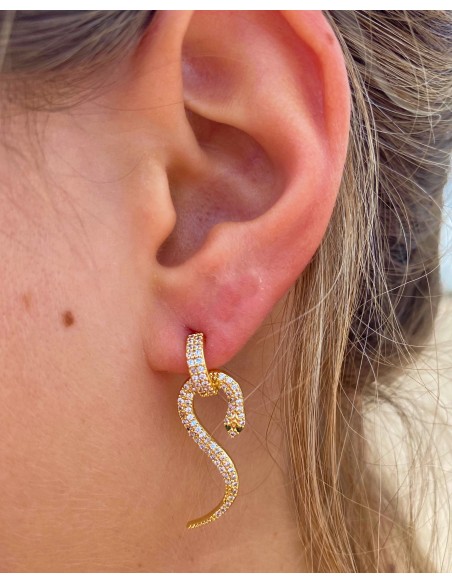 Pendientes Serpiente