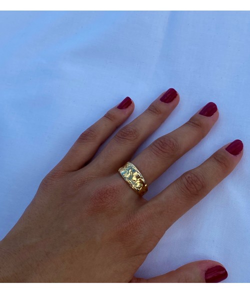 Anillo de Oro 18k Roma