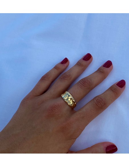 Anillo de Oro 18k Roma