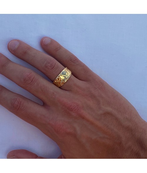 Anillo de Oro 18k Roma