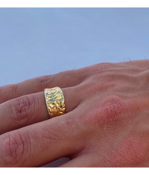 Anillo de Oro 18k Roma