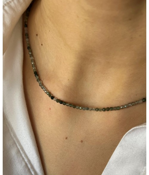 COLLAR CUARZO VERDE PERSONALIZADO