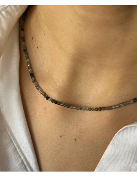 COLLAR CUARZO VERDE PERSONALIZADO