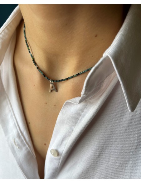 COLLAR TURMALINA AZUL PERSONALIZADO