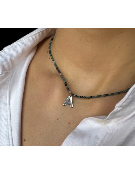 COLLAR TURMALINA AZUL PERSONALIZADO