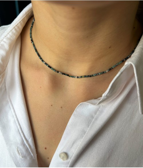 COLLAR TURMALINA AZUL PERSONALIZADO