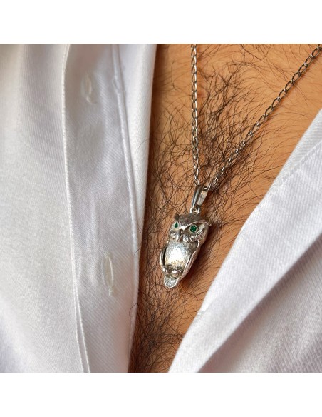 Colgante Búho de Plata
