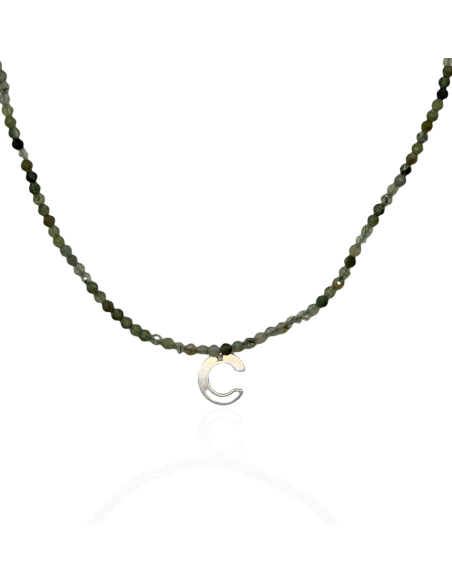 COLLAR CUARZO VERDE PERSONALIZADO