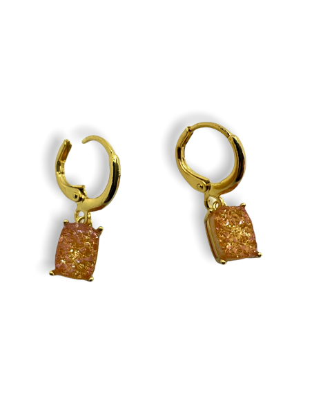 PENDIENTES ÁGATA