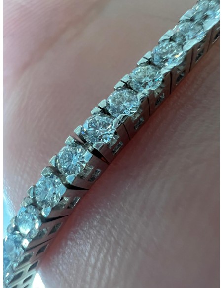 PULSERA DE DIAMANTES RIVIERE