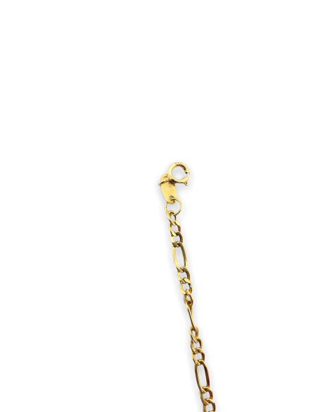 Pulsera de Bebé con Placa en Oro 18k
