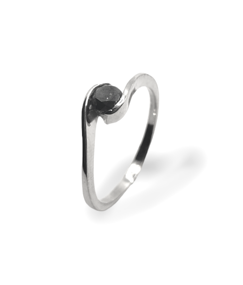 ANILLO DIAMANTE NEGRO