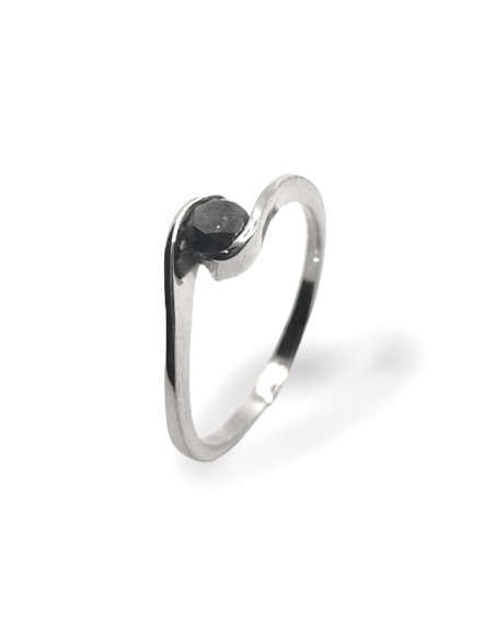 ANILLO DIAMANTE NEGRO
