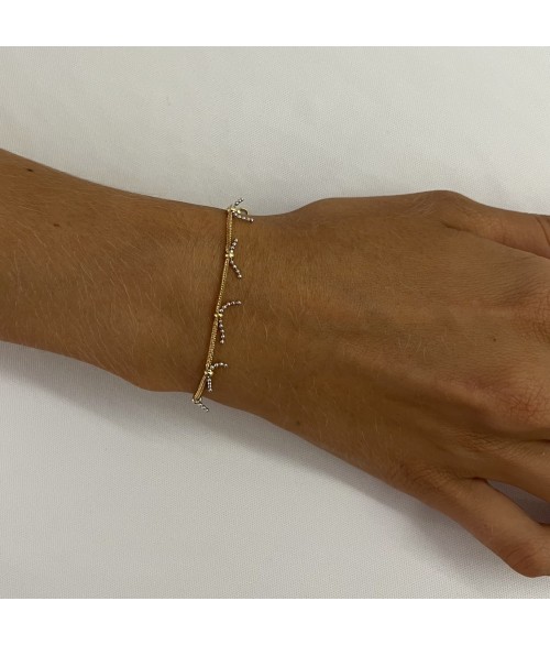 PULSERA GOLD FREEDOM