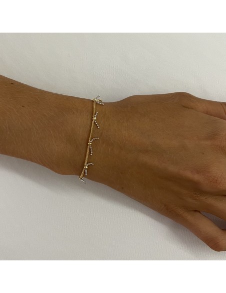 PULSERA GOLD FREEDOM