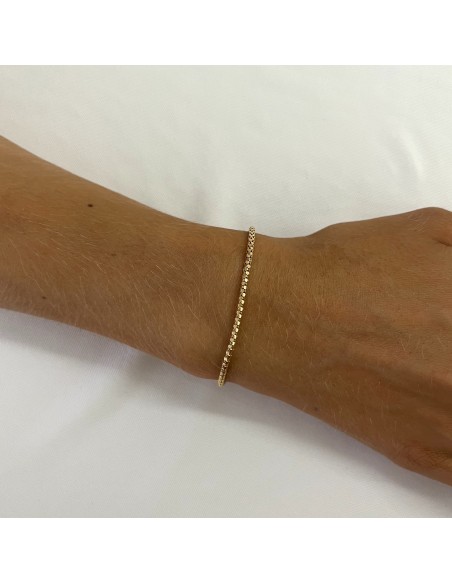 Pulsera de Oro Escamada