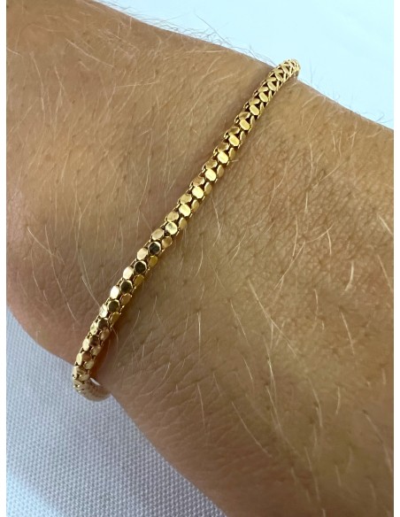 Pulsera de Oro Escamada