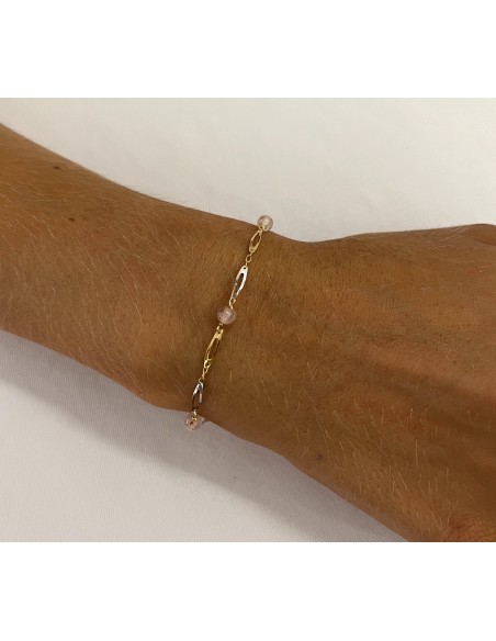 PULSERA ROSE QUARZ