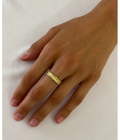 Alianza Nature en Oro 18k
