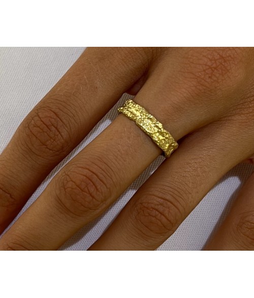Alianza Nature en Oro 18k