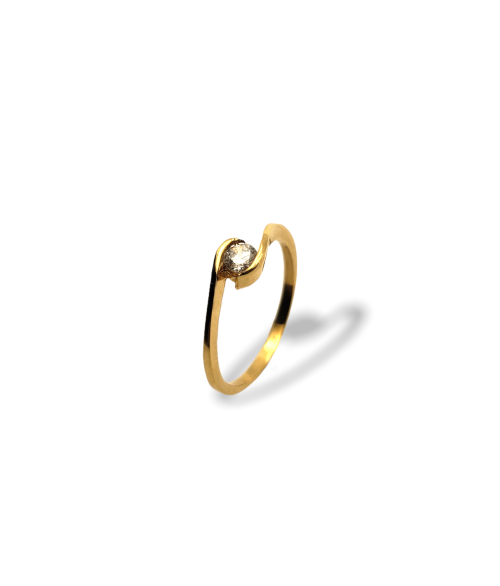 ANILLO SOLITAIRE SPIRAL