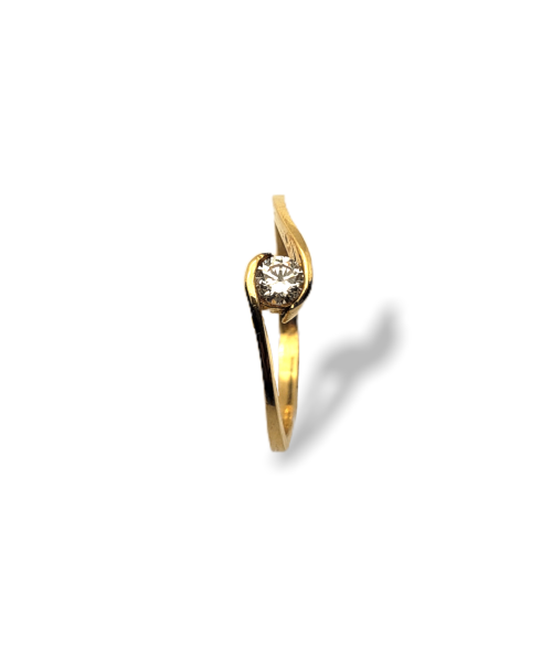 ANILLO SOLITAIRE SPIRAL