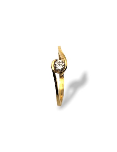 ANILLO SOLITAIRE SPIRAL