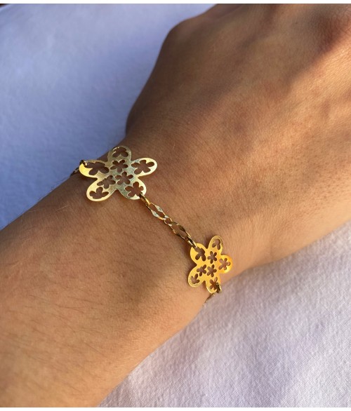 PULSERA CLOVER CALADA