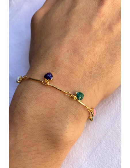 PULSERA COLOURHEARTS