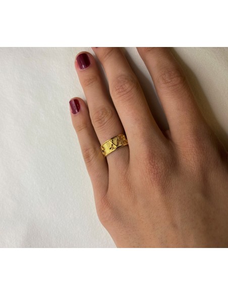 Anillo Egipto en Oro 18k