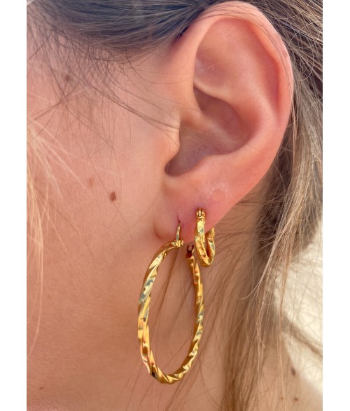 PENDIENTES ARO SINGAPUR