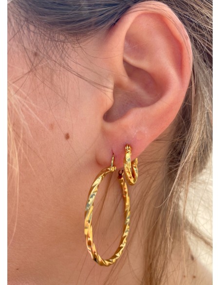 PENDIENTES ARO SINGAPUR