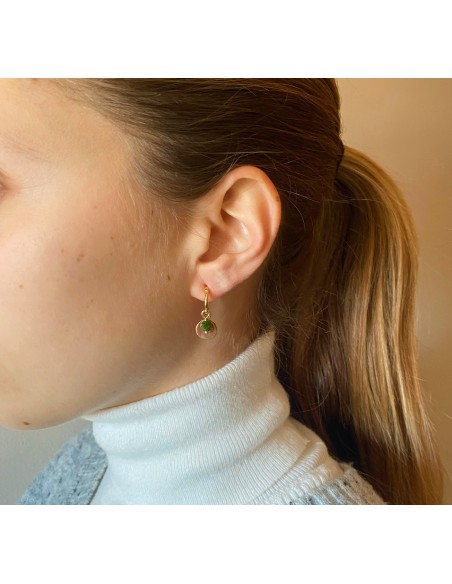 PENDIENTES EMERALD