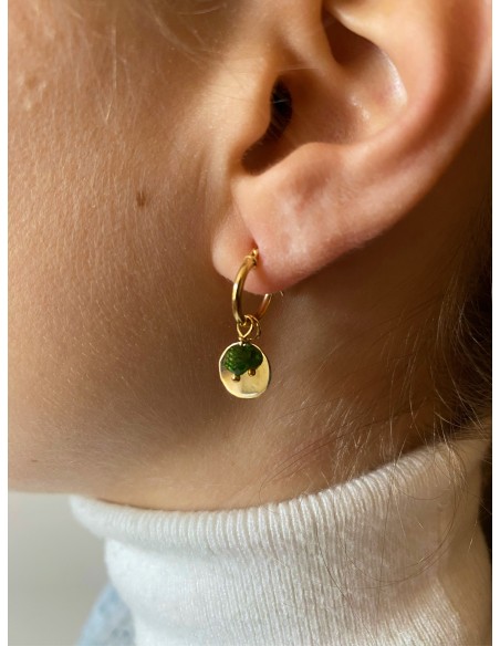 PENDIENTES EMERALD