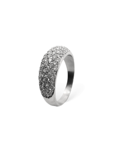 ANILLO PAVÉ DE ORO 1ª LEY...
